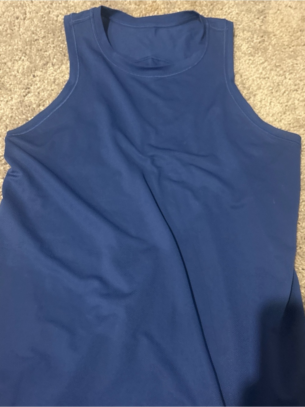 lululemon athletica Deep Blue Performance Tank